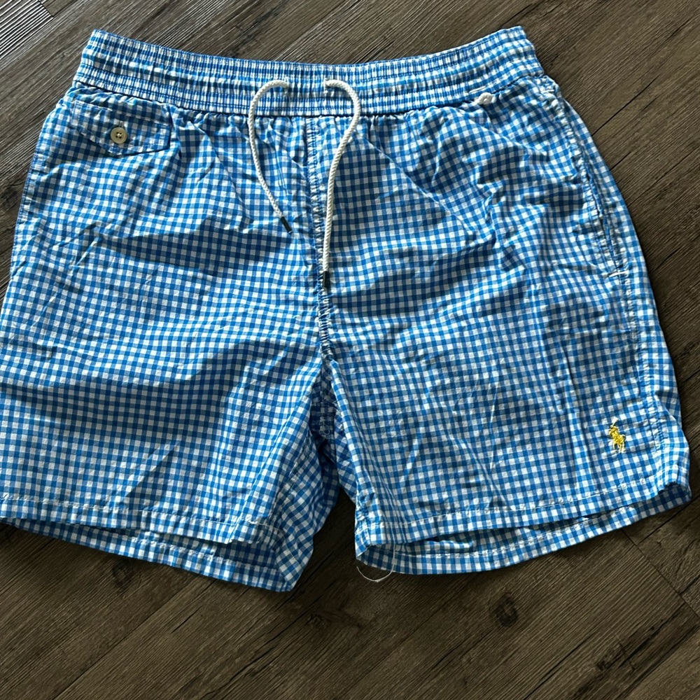Polo by Ralph Lauren Blue Swim Trunks